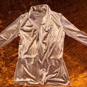 Velvet Blazer Women's - Pink